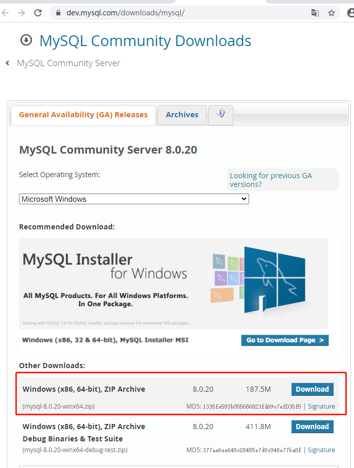 mysql-8安装教程(windows 64位）
mysql-8安装教程(windows 64位）